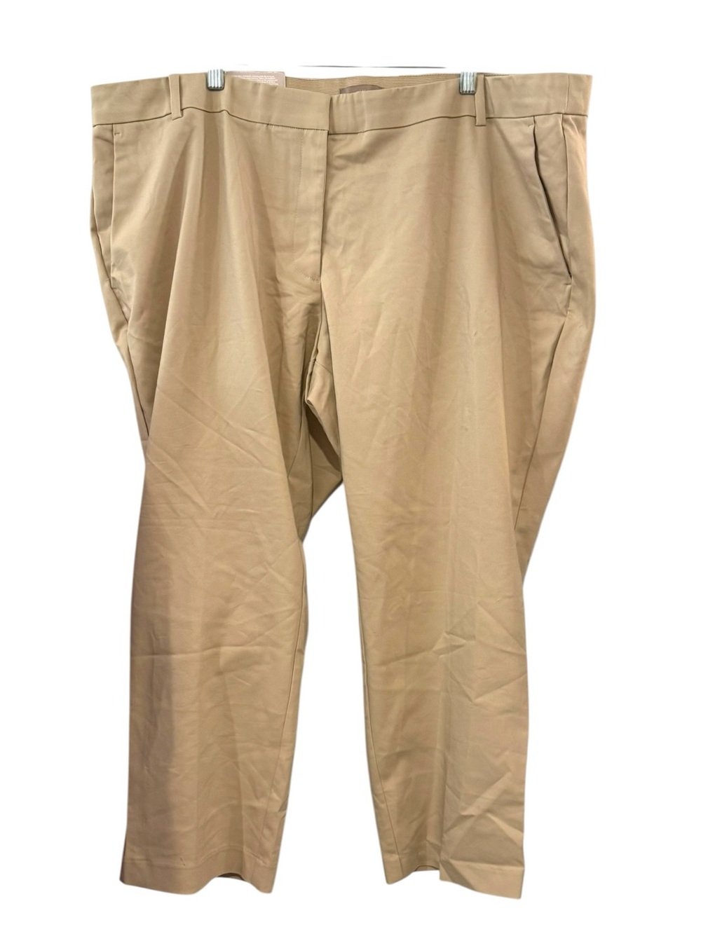 NWT H&M Size 26 Khaki Ankle Dress Pants Stretch Career Trousers